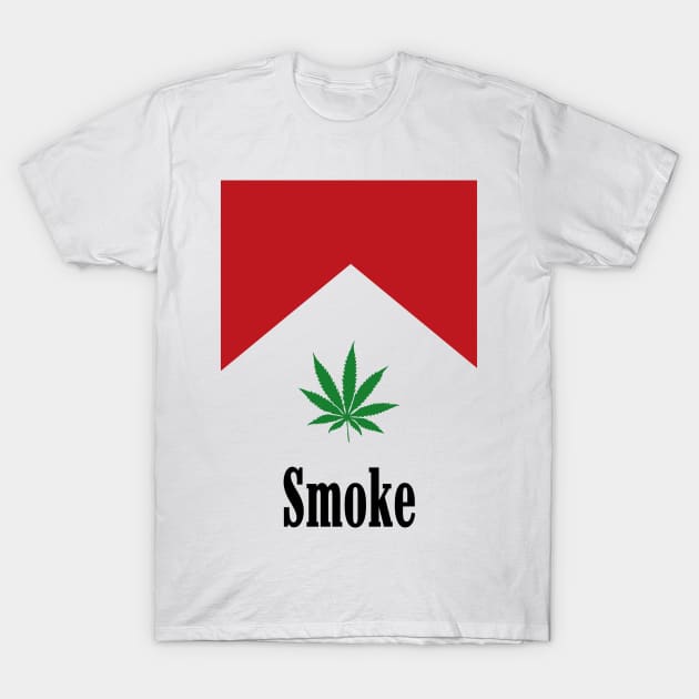 Cannabis Cigarette T-Shirt by CHROME BOOMBOX